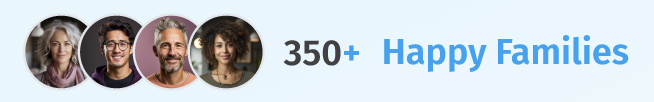 350+ families approve